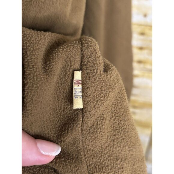M.TAC DELTA FLEECE NAVY ISSUE COYOTE BROWN EVERYDAY WEAR WARM PULLOVER SZ. LARGE - Picture 4 of 5